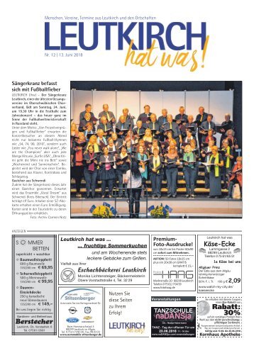 Leutkirch hat was 13.06.2018