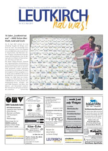 Leutkirch hat was 03.05.2017