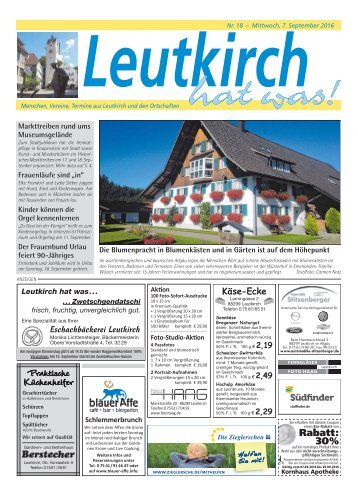 Leutkirch hat was 07.09.2016