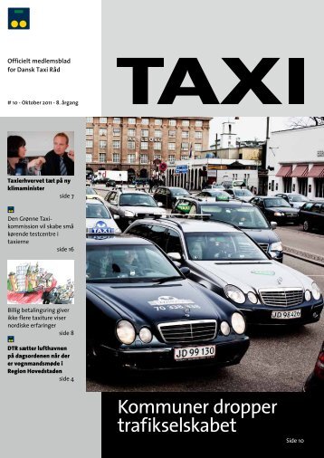 Kommuner dropper trafikselskabet - Dansk Taxi Råd