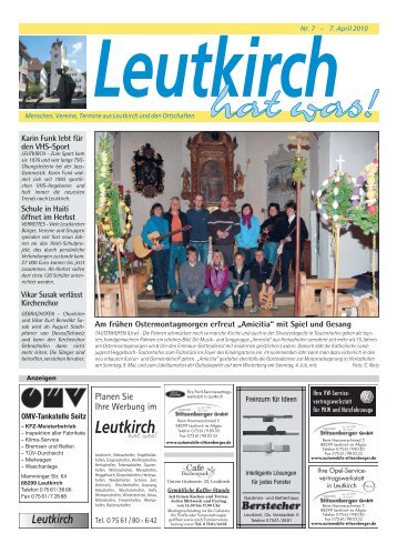 Leutkirch hat was 07.04.2010