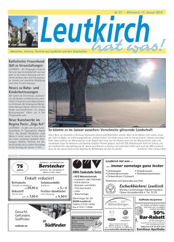 Leutkirch hat was 15.01.2014