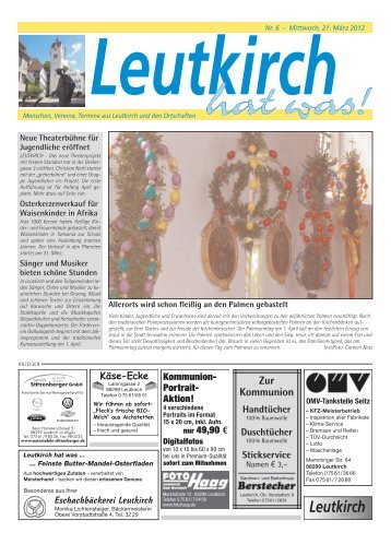 Leutkirch hat was 21.03.2012