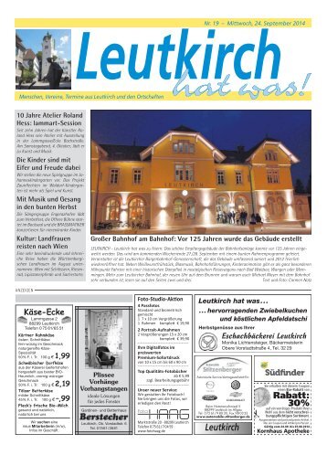 Leutkirch hat was 24.09.2014