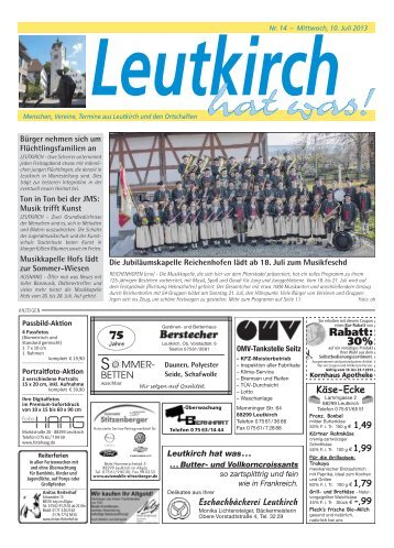 Leutkirch hat was 10.07.2013