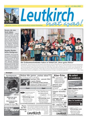 Leutkirch hat was 25.03.2009