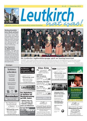 Leutkirch hat was 01.12.2010