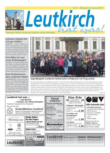 Leutkirch hat was 25.01.2012