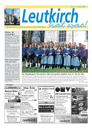 Leutkirch hat was 06.05.2009