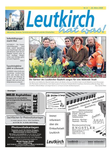 Leutkirch hat was 26.03.2008