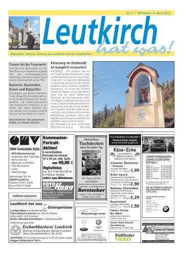 Leutkirch hat was 04.04.2012