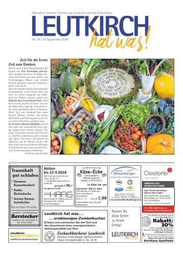 Leutkirch hat was 19.09.2018