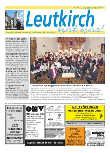 Leutkirch hat was 23.04.2014