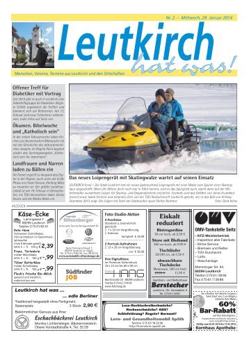 Leutkirch hat was 29.01.2014