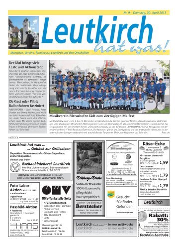 Leutkirch hat was 30.04.2013