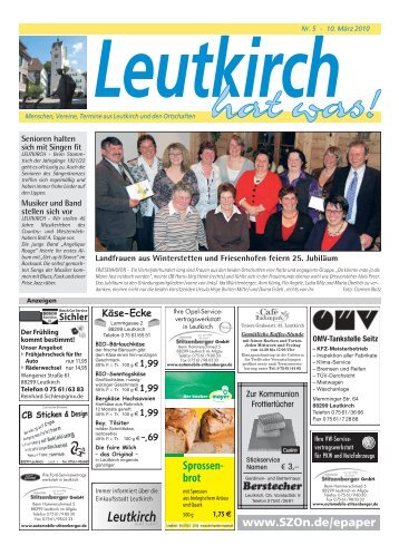 Leutkirch hat was 10.03.2010