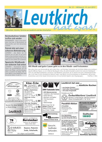 Leutkirch hat was 12.06.2013