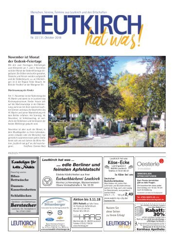 Leutkirch hat was 31.10.2018