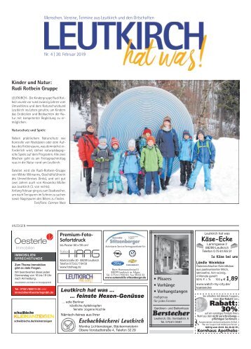 Leutkirch hat was 20.02.2019