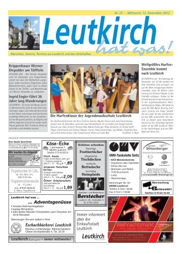 Leutkirch hat was 12.12.2012