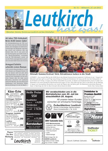 Leutkirch hat was 25.07.2012