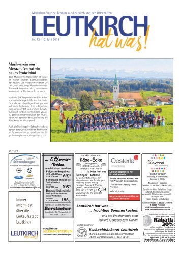 Leutkirch hat was 12.06.2019