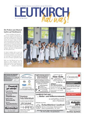 Leutkirch hat was 29.05.2019