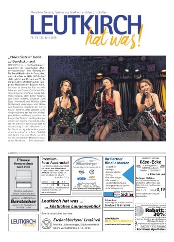 Leutkirch hat was 27.06.2018