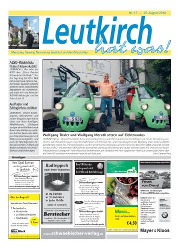 Leutkirch hat was 25.08.2010