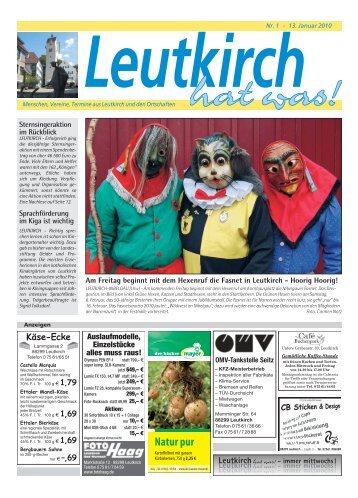 Leutkirch hat was 13.01.2010