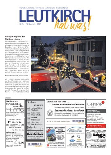 Leutkirch hat was 28.11.2018