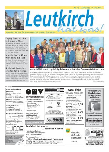 Leutkirch hat was 17.06.2015