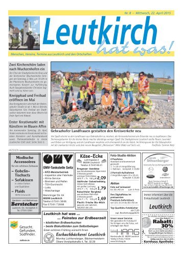 Leutkirch hat was 22.04.2015