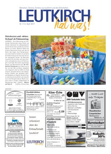 Leutkirch hat was 05.04.2017