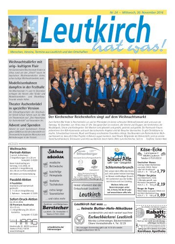 Leutkirch hat was 30.11.2016