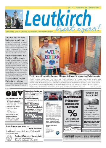 Leutkirch hat was 19.10.2011