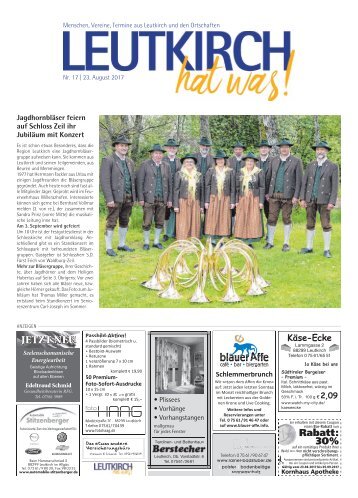 Leutkirch hat was 23.08.2017
