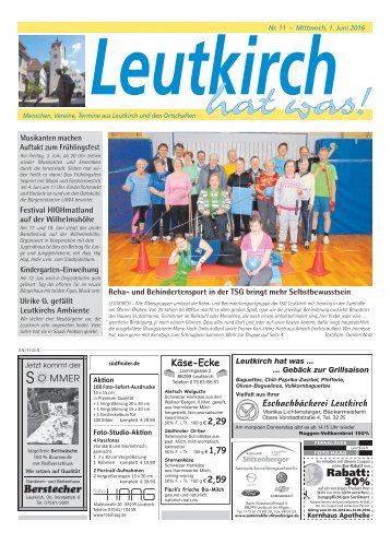 Leutkirch hat was 01.06.2016