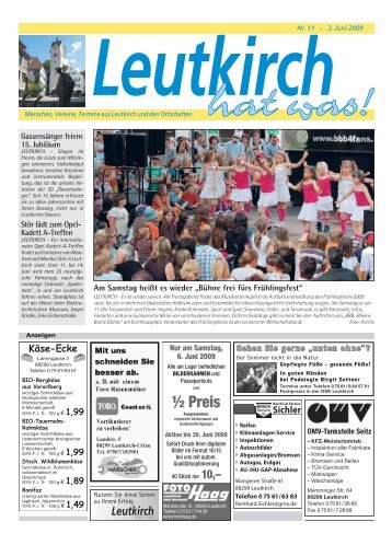 Leutkirch hat was 03.06.2009