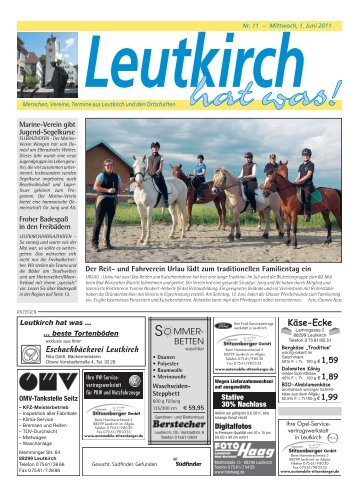 Leutkirch hat was 01.06.2011