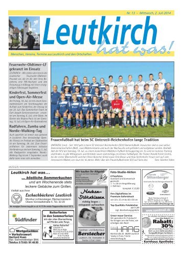 Leutkirch hat was 02.07.2014