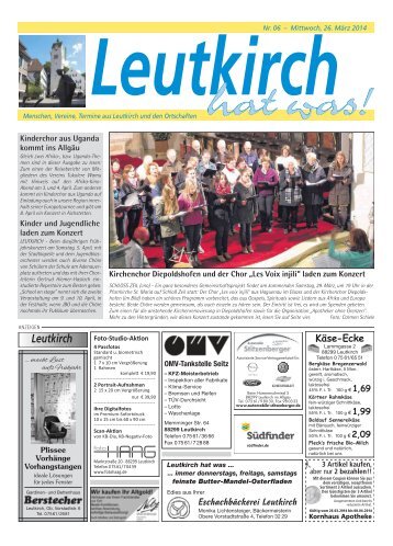 Leutkirch hat was 26.03.2014