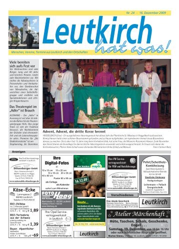 Leutkirch hat was 16.12.2009