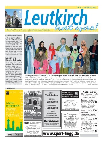 Leutkirch hat was 24.03.2010