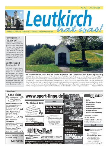 Leutkirch hat was 20.05.2009