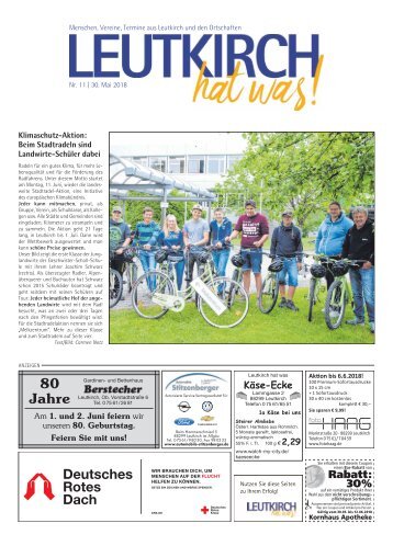 Leutkirch hat was 30.05.2018