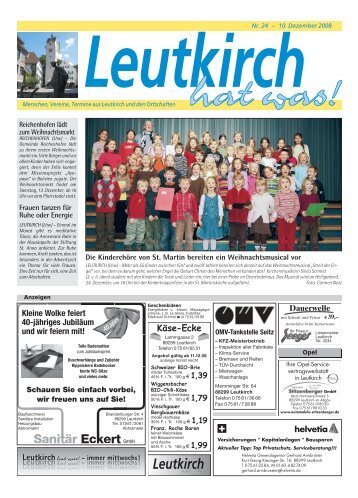 Leutkirch hat was 10.12.2008