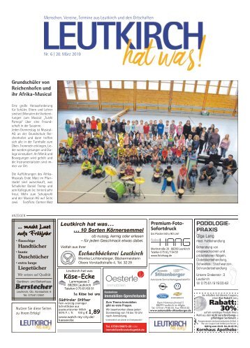 Leutkirch hat was 20.03.2019