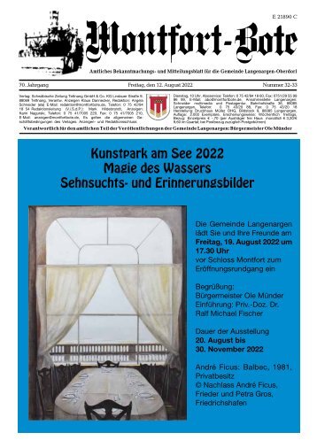 Montfort-Bote 12.08.2022