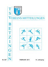 Turn - TSV Betzingen